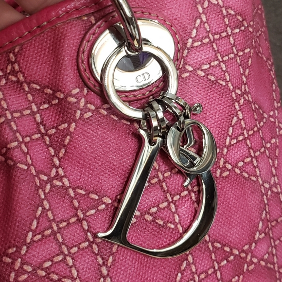 Auth Cannage print Dior Tote - Picture 7 of 15